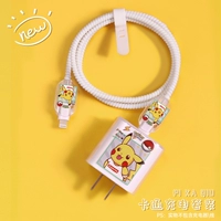 Apple, iPhone20, прозрачное зарядное устройство, комплект, 20W, 4 предмета