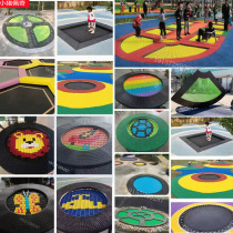 Customized outdoor childrens ground trampoline microphone kindergarten musical instrument indoor park scenic area trampoline amusement equipment