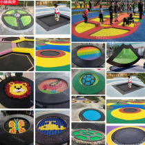 Customized outdoor childrens ground trampoline microphone kindergarten musical instrument indoor park scenic area trampoline amusement equipment