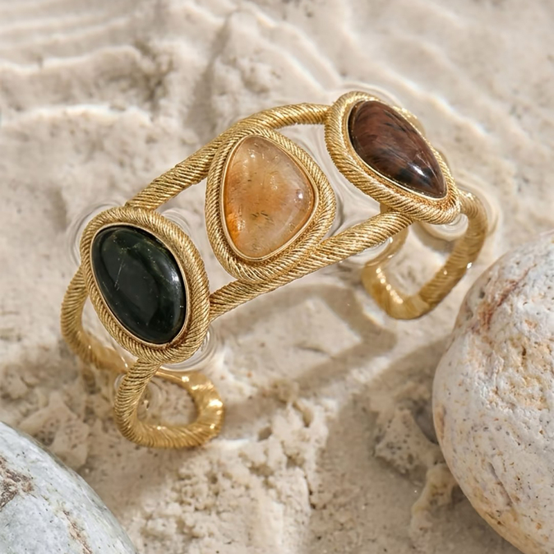 Original In-Stock Light-Beaded Bracelet with Niche Design, Light Luxury and High-End Feel, Beaded Stone Bracelet, Gift for Girlfriend, Personalized Bracelet