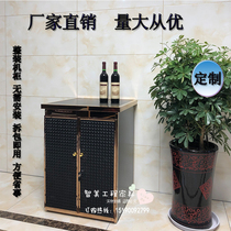 KTV karaoke cabinet bar entertainment club nightclub stainless steel amplifier karaoke table home karaoke cabinet manufacturer direct sales