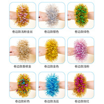 Toddler dance hand flower props 61 kindergarten cheerleading children performance dance wrist flower sports meeting bracelet