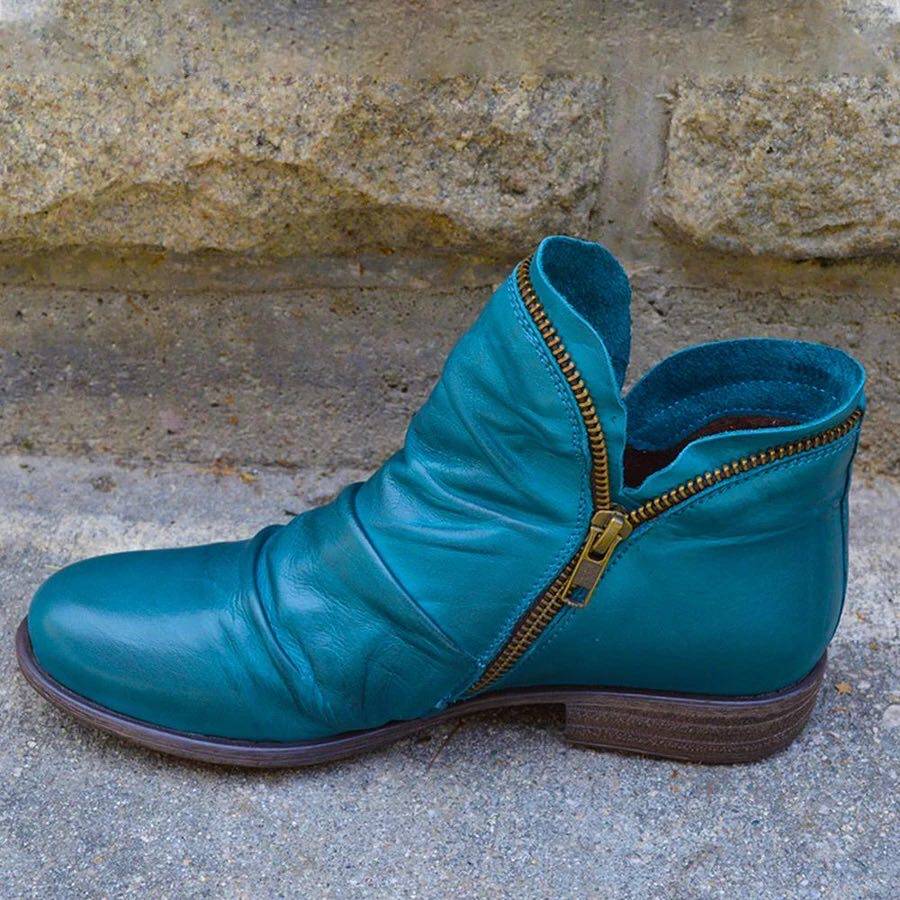 Women Ankle Boots Spring Autumn кожзаменитель Leather Boot Female Short 