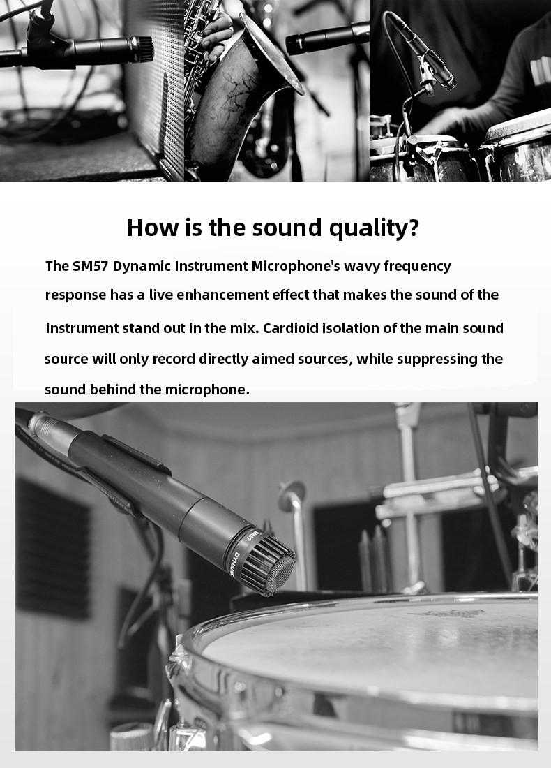 Сумка для ювелирных изделий for shure sm57 legendary dynamic microphone professional wir Diy