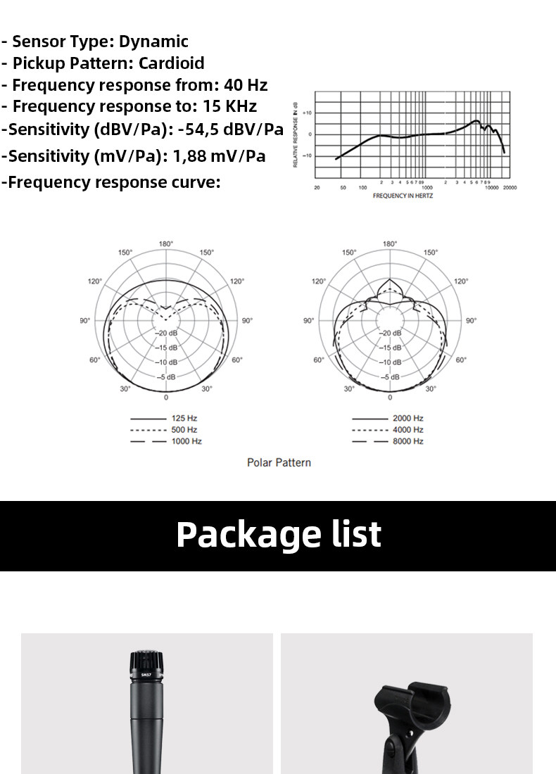 Сумка для ювелирных изделий for shure sm57 legendary dynamic microphone professional wir Diy
