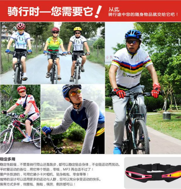 Du lịch ngoài trời thể thao chạy túi cộng với túi đôi chống trộm xách tay nam và nữ tập thể dục căng đai túi nhỏ
