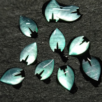 Mother-of-pearl flower petals A01 cherry blossom petals luminous clams green clams lacquer lacquerware