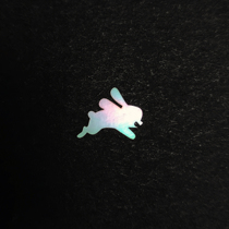 Runaway Rabbit Rabbit No. 003 Luminous Shell Green Shell Lacquer Lacquerware