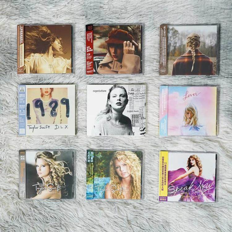 Подлинная коллекция CD-альбомов Mildew от Тейлор Свифт TaylorSwift 1989 Подарочная пластинка на день рождения Изображение 1
