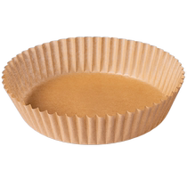 Air fryer special paper oven oil-absorbing paper plate household food silicone paper round thickened baking pad paper 2407