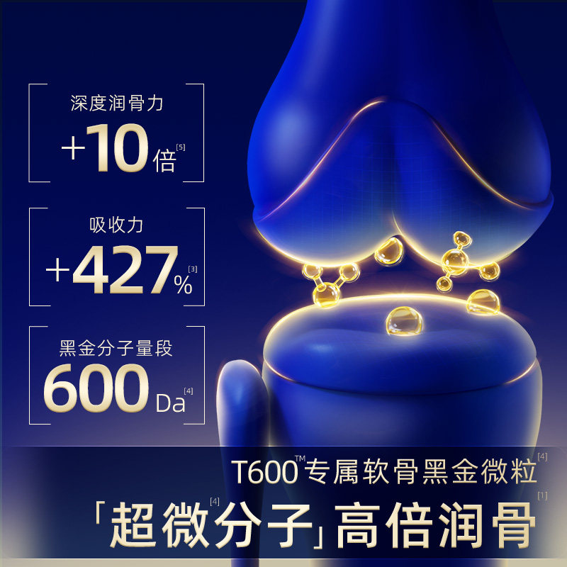 Vetwish Chondroitin Protects Joints, Moisturizes Bones, Repairs, Prevents and Strengthens Bones, Supplements Calcium for Dogs, Black Gold Care