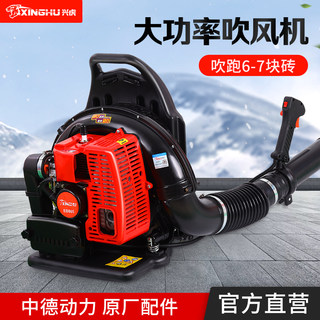 Xinghu Two-Stroke Blower Gasoline Fire Extinguisher Backpack Type High-Power Snow Blower for Fallen Leaves and Greenhouse Snow Removal