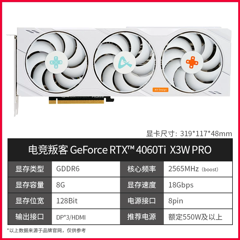 RTX 5060/5060Ti DLSS4.5 настольный компьютер корпус для киберспорта независимая видеокарта