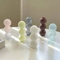 Ins Bubble Glass Flower Vase Ins Crystal Ball Bottle Colorfu