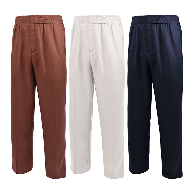 Zga Super Comfortable Perfect Blend | 89.3% Lyocell + 10.7% Hemp | Owrcu Old Money Style Casual Pants