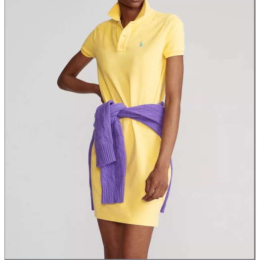 Summer Paul Morgan Women's Short-Sleeved Polo Shirt with Lapel, Mid-Length, Slim-Fit Casual Sports Dress, New Style Summer Paul Morgan Women's Short-Sleeved Polo Shirt with Lapel, Mid-Length, Slim-Fit Casual Sports Dress, New Style