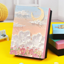 Ceremony refined gift box girls senior birthday gift box creative oil painting packaging empty box send girlfriend