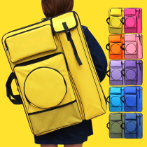 4K painting bag Fine Arts student painting bag painting board bag color painting board painting art test scribble painting tool multifunctional storage painting frame large-capacity art package painting beginner backpack