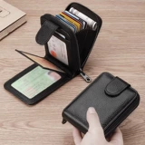 Мужской антимагнитный картхолдер для водительских прав, комплект, кошелек, анти-кража