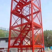Bridge Foundation Pit Assembled Safety Ladder Cage Construction Construction Upper And Lower Pedestrian Climbing Ladder Box Pier Column Safety Proof Fabricant