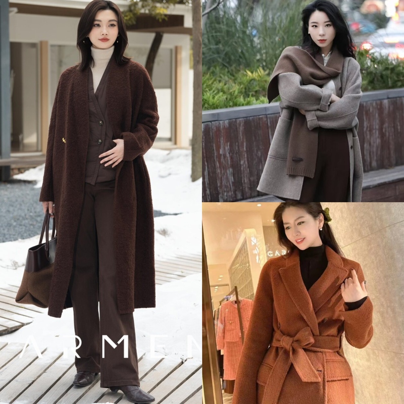 【High-End Series · Coat Collection】【Super Little Sun】Carmen Same Style as in the Mall 【High-End Series · Coat Collection】【Super Little Sun】Carmen Same Style as in the Mall