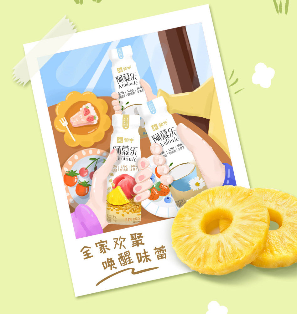 安享好物 安享B级酸奶-蒙牛阿慕乐酸奶 国标