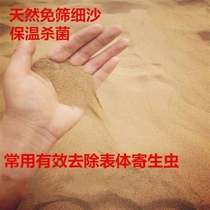 Larks special sand fine sand bathing sand natural fine sand sieving-free 4 5 pounds Hebei and Beijing are not issued