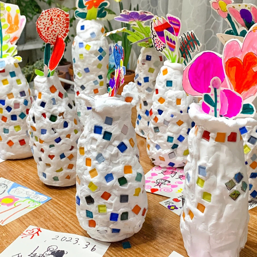 Детский сад малый класс творческая художественная мозаика ручной работы diy art area студия декорирования стеклом и камнем художественная выставка
