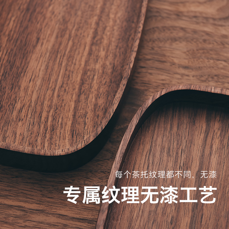 Made in jingdezhen tea accessories and hot water cup saucer contracted walnut tea tea tray cup mat