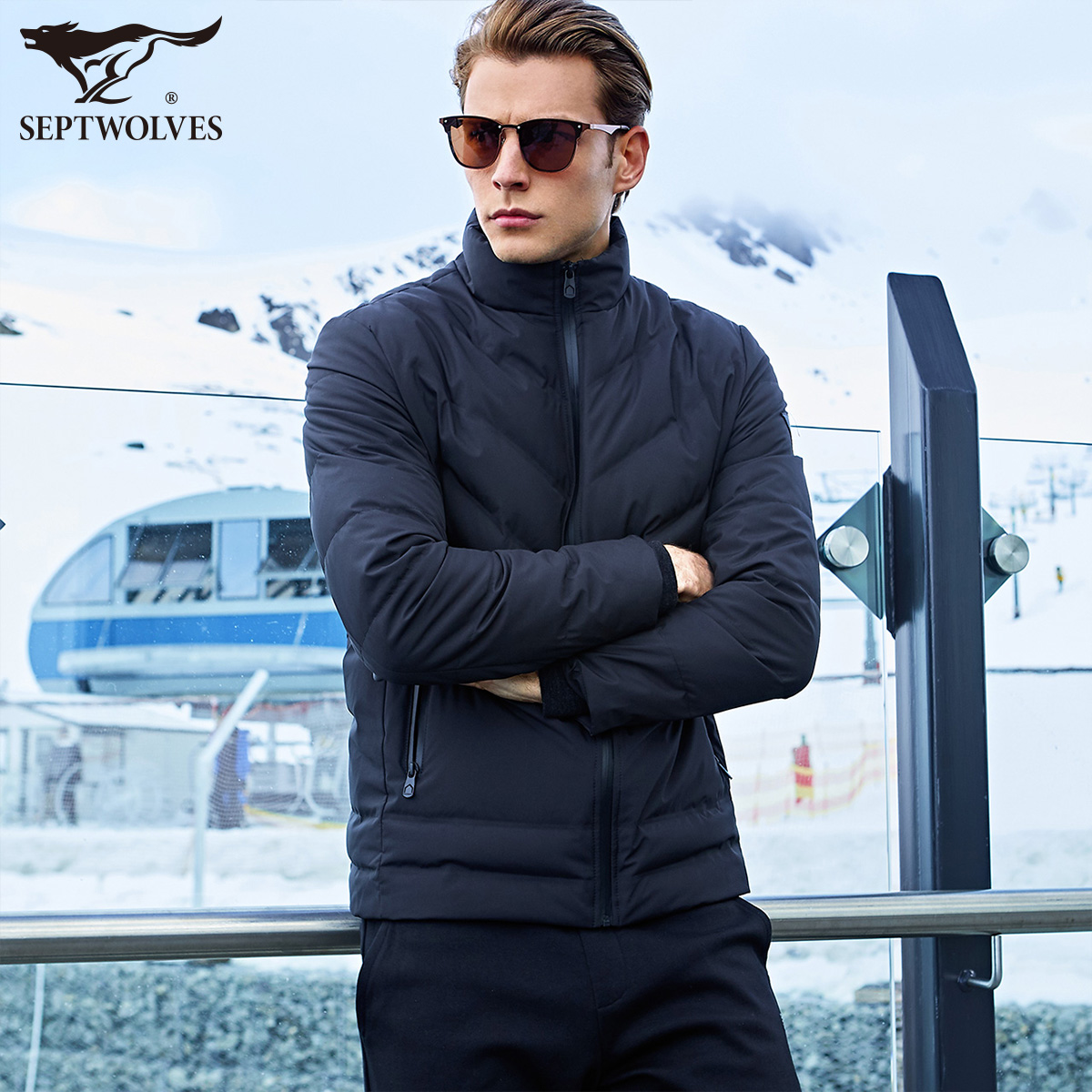 Blouson homme SEPTWOLVES    en Polyester - Ref 3122549 Image 1