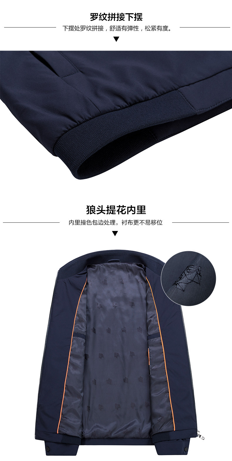 Blouson homme SEPTWOLVES    manches longues en Nylon - Ref 3118461 Image 20