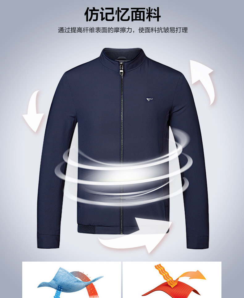 Blouson homme SEPTWOLVES    manches longues en Nylon - Ref 3118461 Image 17