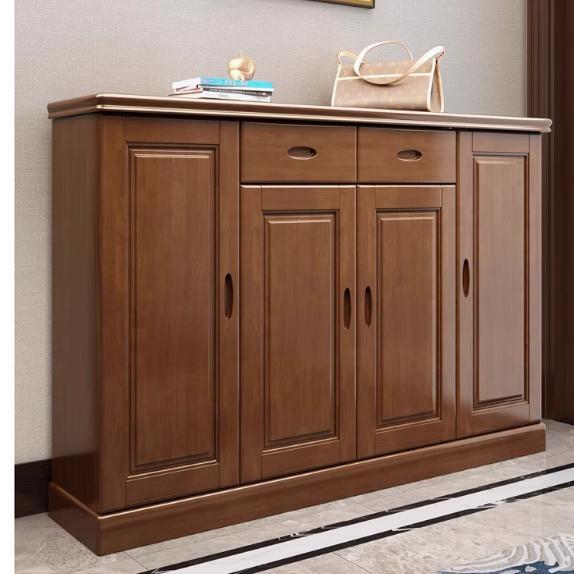 Solid Wood Shoe Cabinet Living Room Home Entrance Door Entrance Door Balcony Large Capacity Storage Locker Storage Rack Low Cabinet Solid Wood Shoe Cabinet Living Room Home Entrance Door Entrance Door Balcony Large Capacity Storage Locker Storage Rack Low Cabinet