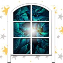 Hunan factory direct sales blue side-by-side windows pastoral natural log windows window covers window frames window sash pure solid wood blinds