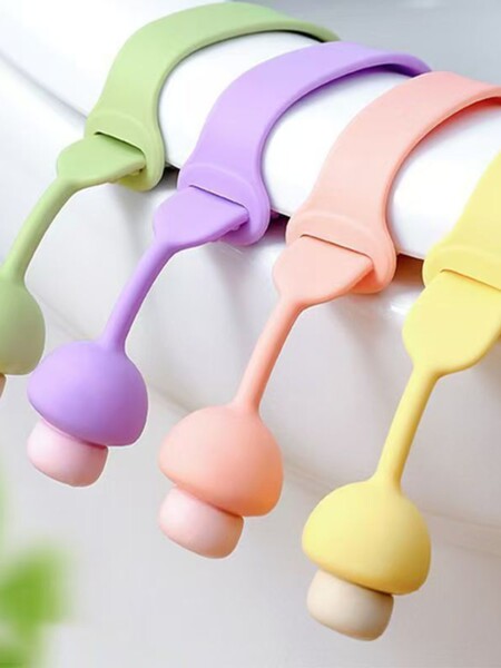 Toilet Lid Handle Lifter Toilet Seat Lid Cover Lifter Handle Lifting Handle Bathroom Toilet Bowl Lifter Creative Versatile