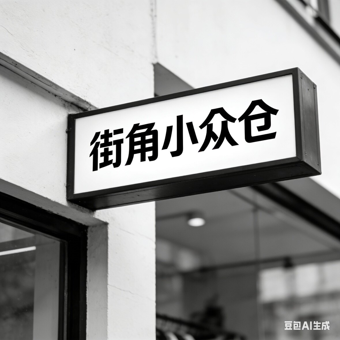 街角小众仓的LOGO