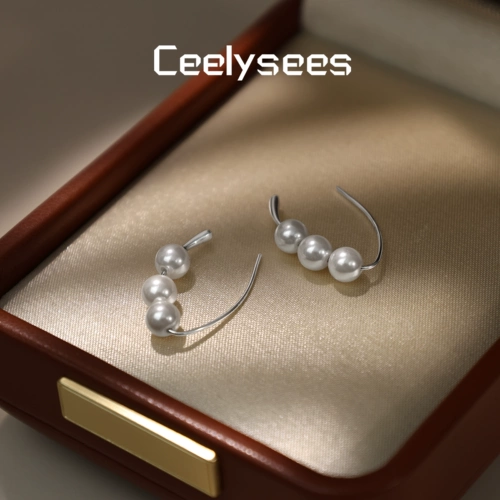 Серьги, 2025 года, изысканный стиль, легкий роскошный стиль