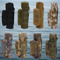 Wolf Emperor outdoor kettle bag EDC tactical plug-in water cup waist bag molle multifunctional water cup crossbody kettle mobile phone