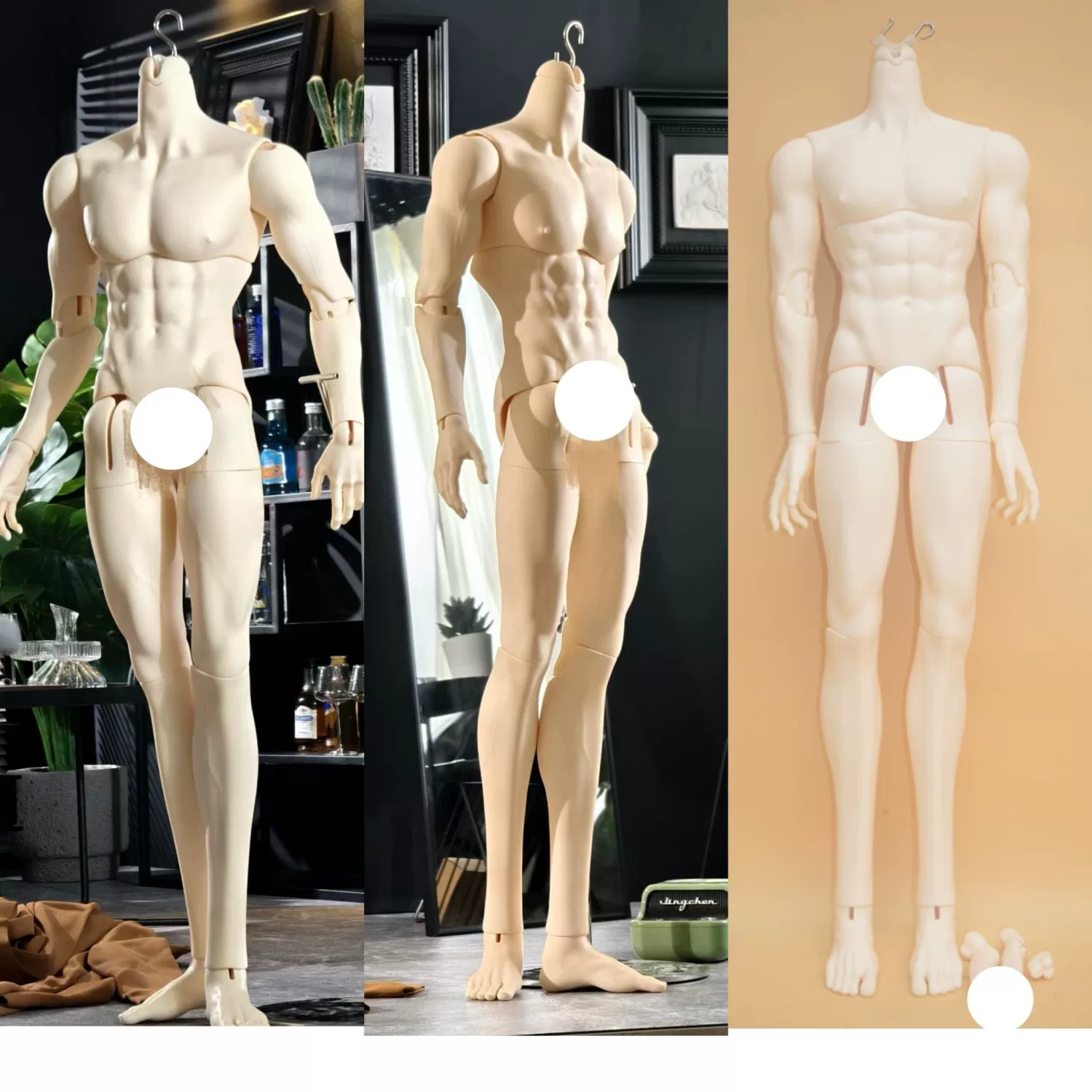 Тело BJD Love and Deep Space AM77 — 3‑точечная скульптура SD/MJD, 10×8×6 см, 0,12 кг