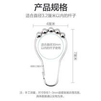304 stainless steel shower curtain hook ring metal ball hoist ring curtain accessories black live buckle hook ring hanging ring