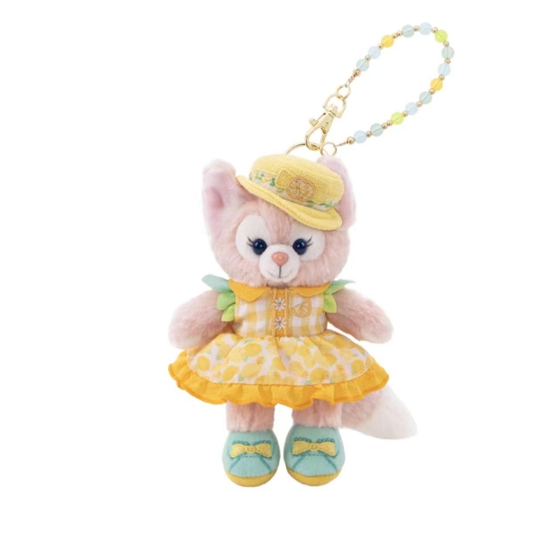 Hong Kong Disney Summer 2026 Lemon Party Series Lina Belle Lulu Cake Pendant Keychain