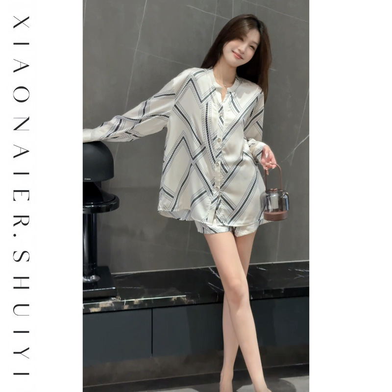 【Expensive Old Money Style】Relaxed and High-End New Women's Pajamas That Can Be Worn Outside, Popular Home Wear 【Expensive Old Money Style】Relaxed and High-End New Women's Pajamas That Can Be Worn Outside, Popular Home Wear
