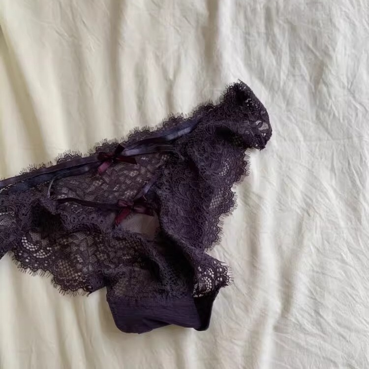 Palace Grape Purple ~ I Cry My Beautiful!! Elegant and Sexy Perfect Collision! This Underwear Is Super Understanding of Girls