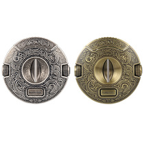 HANNICOOK cigar cutter V-shaped stainless steel multi-functional semi-automatic opening and closing sharp cigar cutter cigar hole cutter