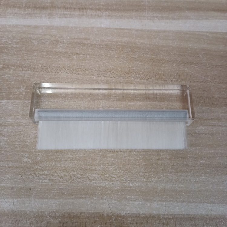 Classic 33 LP Black Gel Record Machine Record Washing Brush Cleaning Brush Cleaning Brush transparent acrylic material