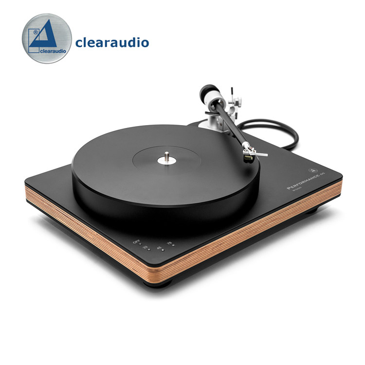 German Clearaudio Clear Performance DC LP Black Gel Record Machine Black Gel disc