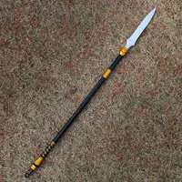 Ярко-серебряный пистолет для горечавки, 100 см, полипропиленовый пластик.