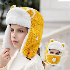 Головной убор children bomber hats earflap