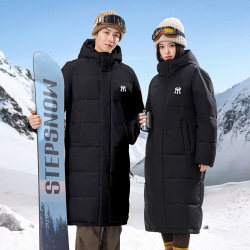 潮牌加厚保暖滑雪服男女款宽松工装外套
