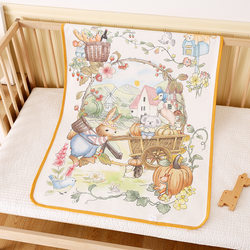 Newborn Baby Bed Sheets Diaphragm Mat Baby Bed Waterproof Sliding Washable Large Size Mattress Diaper Period Bed M4